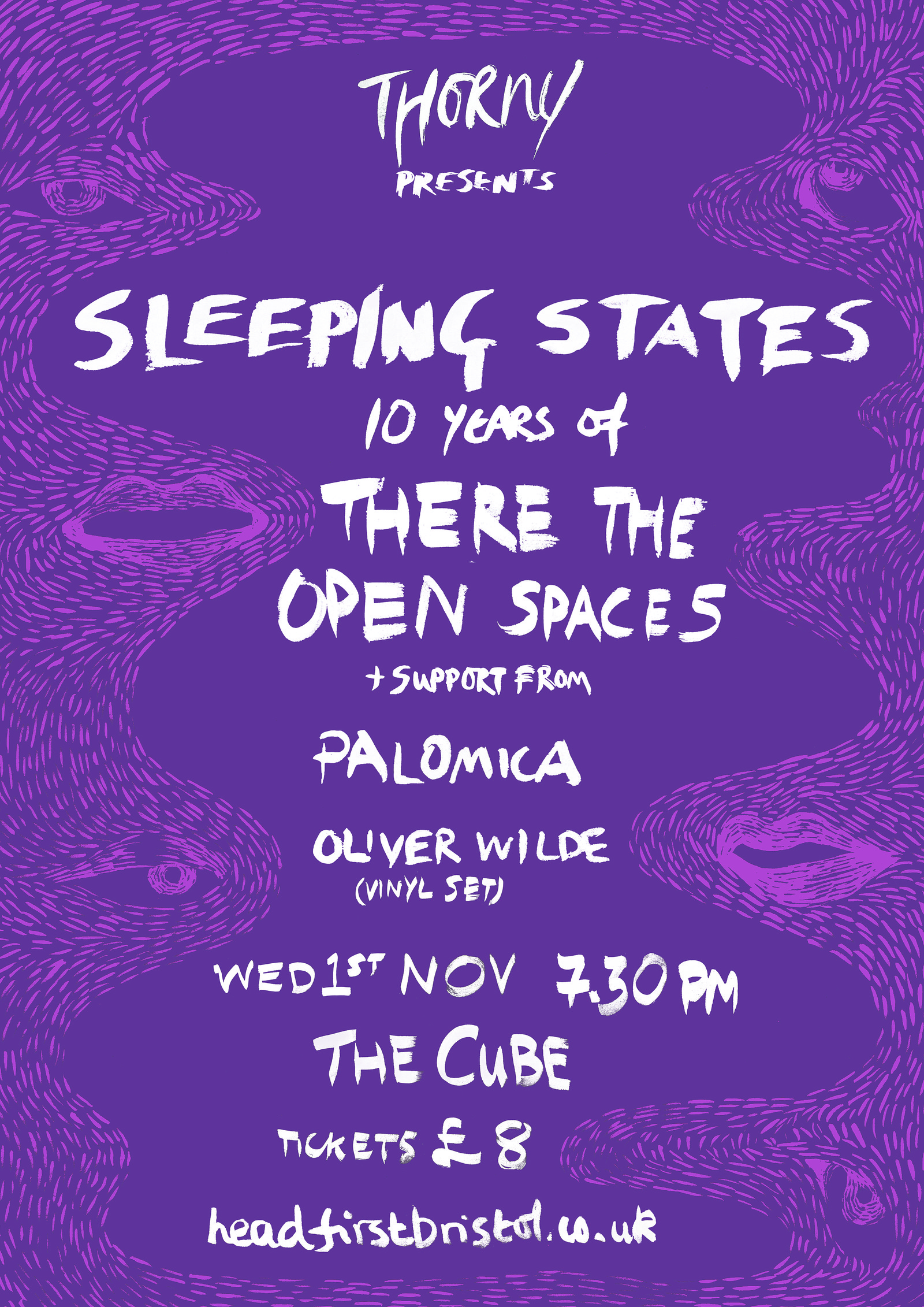 Thorny presents Sleeping States at The Cube