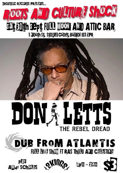 Don Letts at The Attic Bar