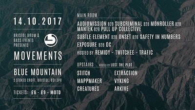 Bristol Drum & Bass Events presents Move at Blue Mountain