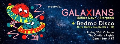 Galaxians + Bedmo Disco at Crofters Rights