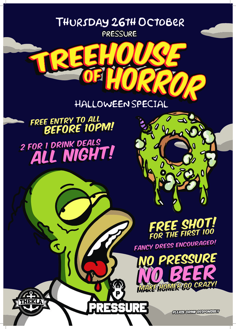 Pressure. Tree House of Horrors Hallowee at Pressure