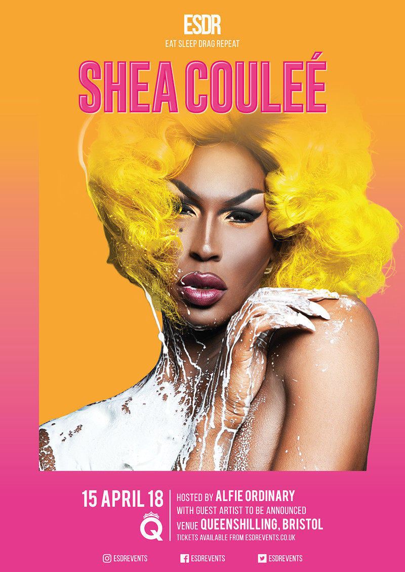 ESDR presents Shea Coulee at Queenshilling