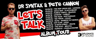 Dr Syntax & Pete Canon at The Attic Bar