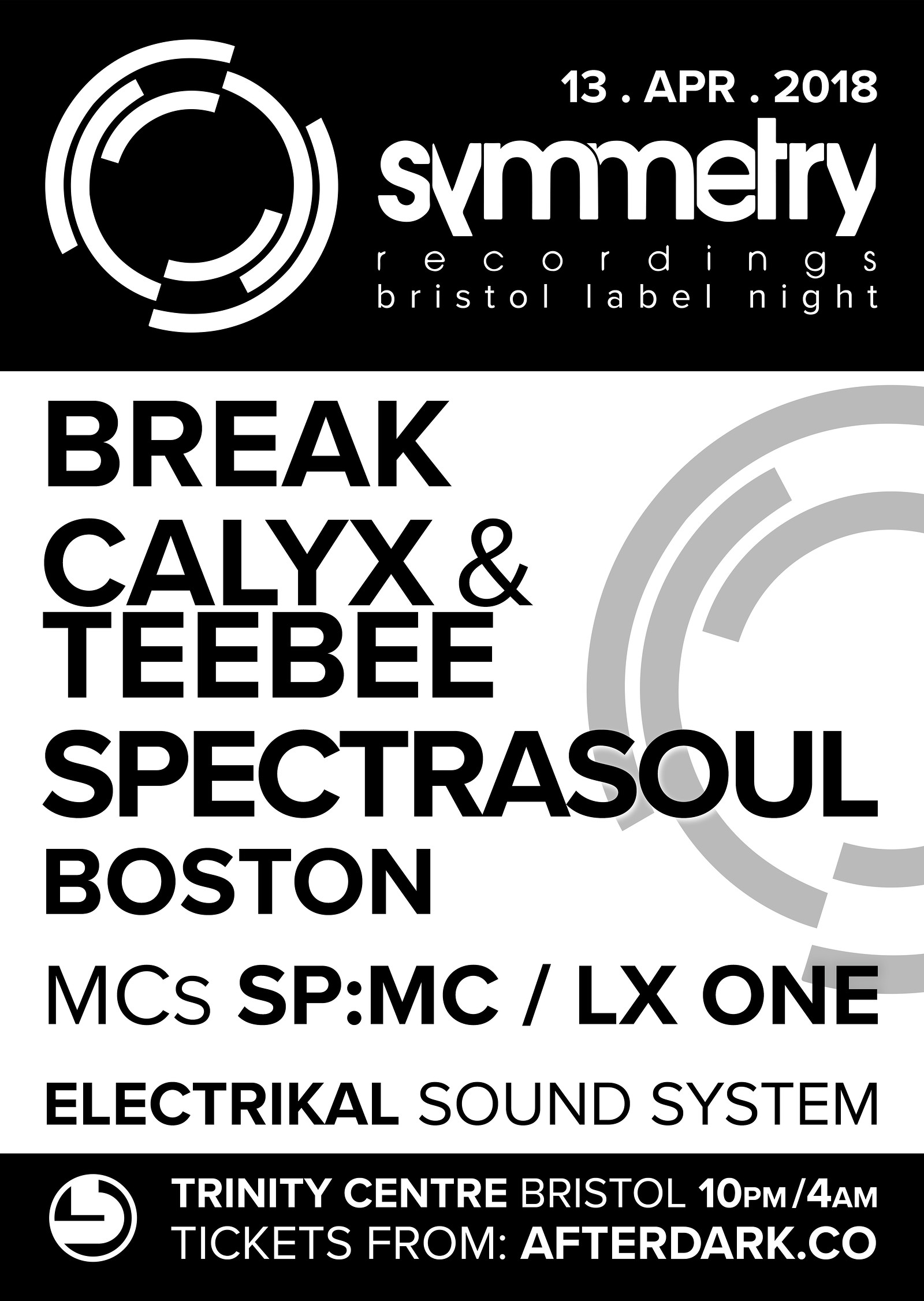 Symmetry Recordings Label Night at The Trinity Centre