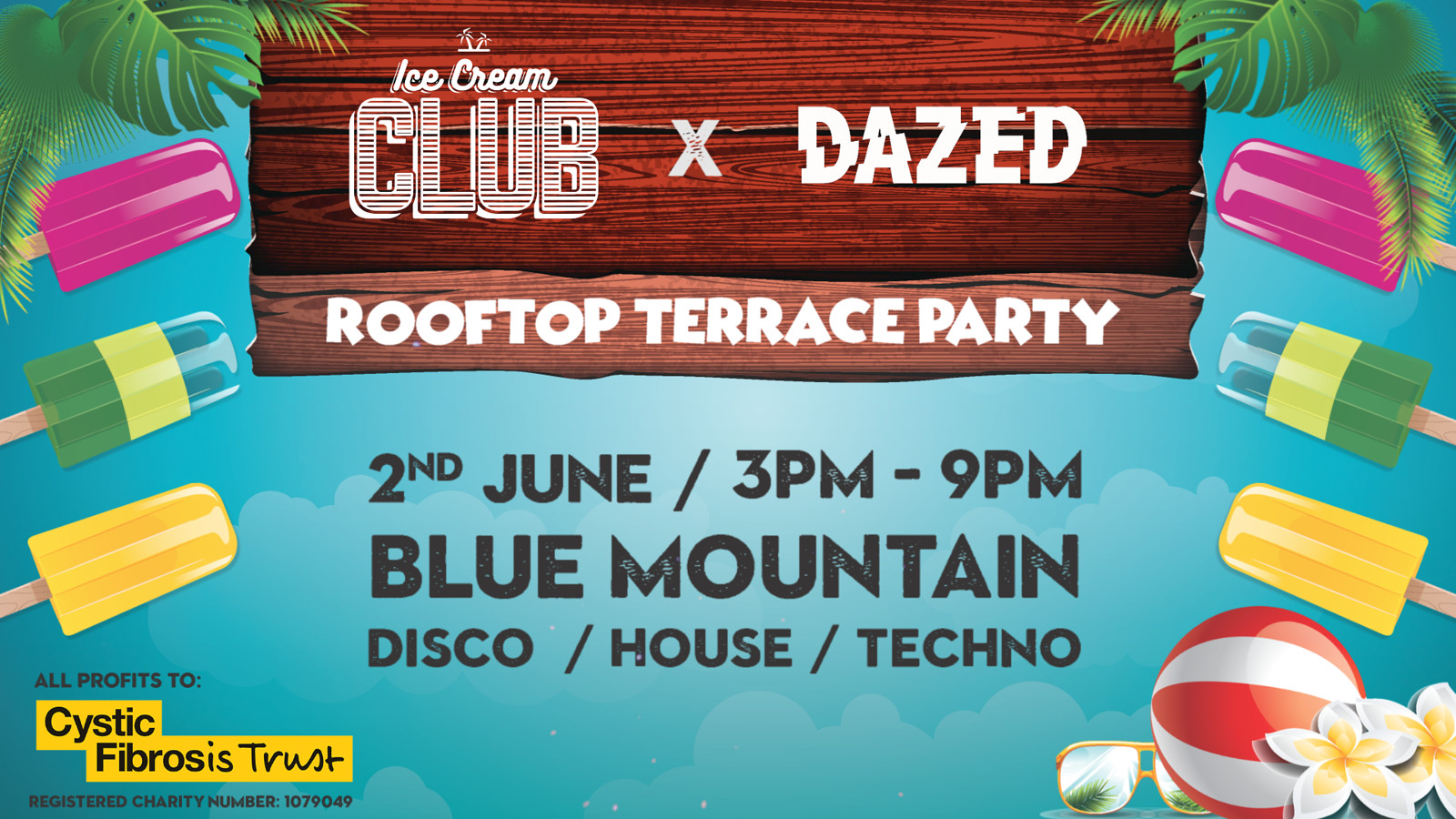 Ice Cream Club x Dazed: Rooftop Party at Blue Mountain