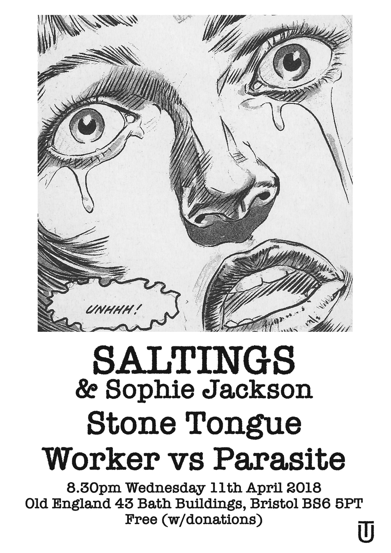 SALTINGS / Stone Tongue / Worker vs Parasite at The Old England Pub