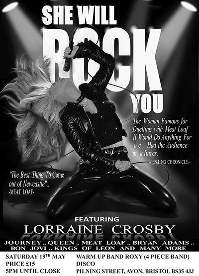 She Will Rock You - Lorraine Crosby at The Plough Inn