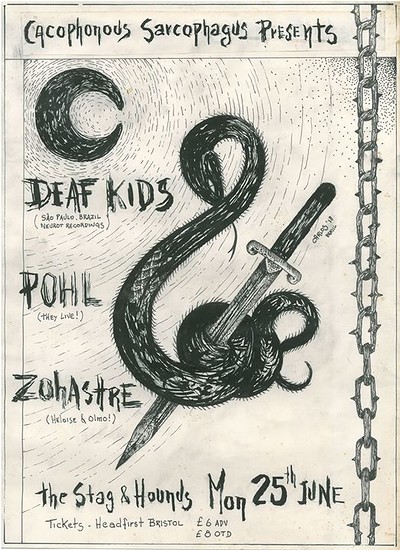Deaf Kids, POHL, Zohastre at The Stag And Hounds