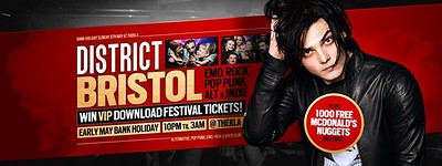 DISTRICT Bristol // Win VIP Download Tickets at Thekla