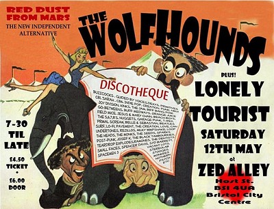 The Wolfhounds & Lonely Tourist Concert at Zed Alley