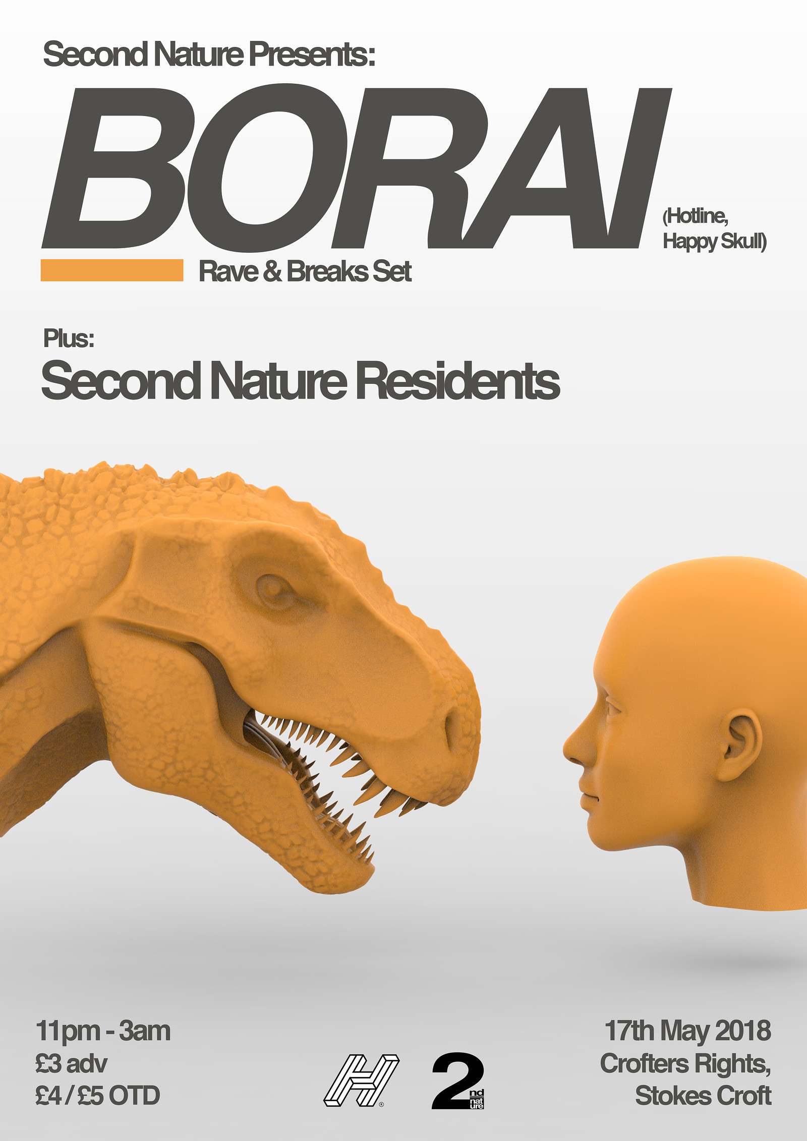 Second Nature presents: Borai at Crofters Rights