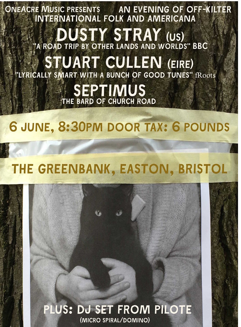 Dusty Stray/Stuart Cullen/ Septimus at The Greenbank Pub, Easton