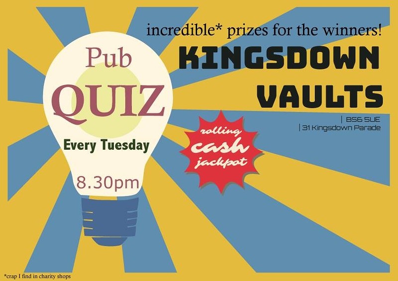 Classic Pub Quiz at the KDV at Kingsdown Vaults