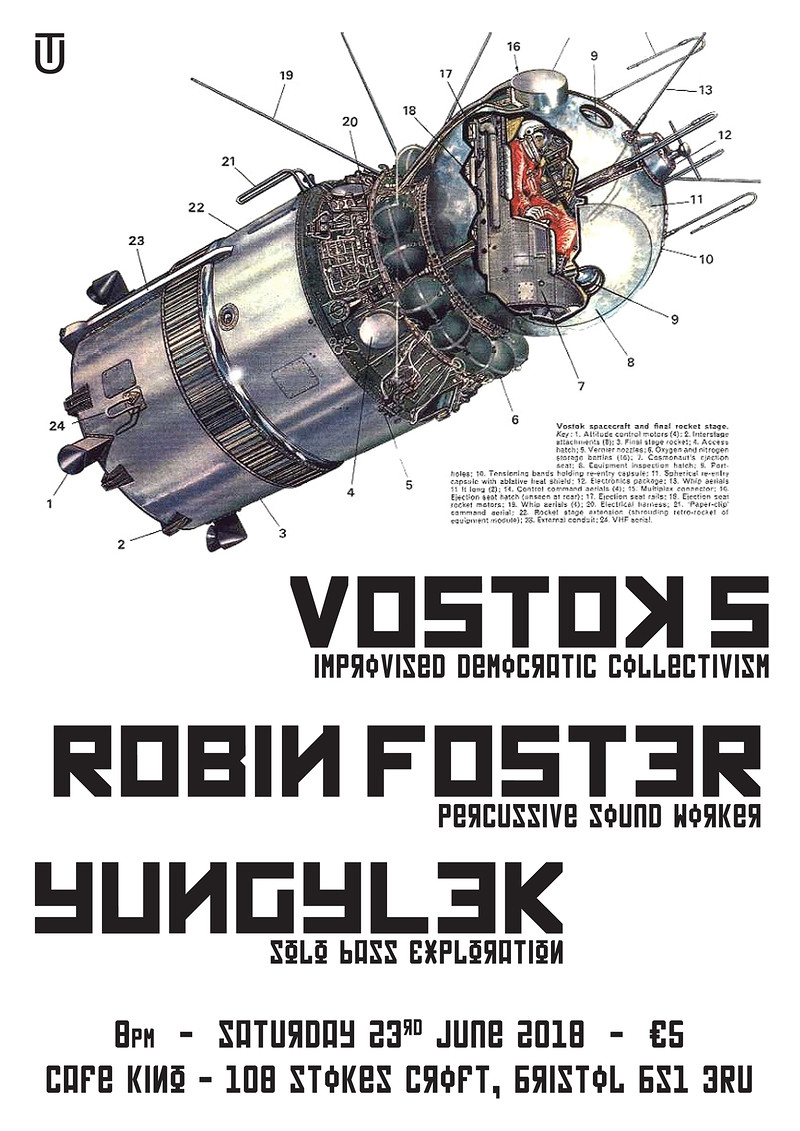 Vostok 5 - Robin Foster - Yungylek at Cafe Kino