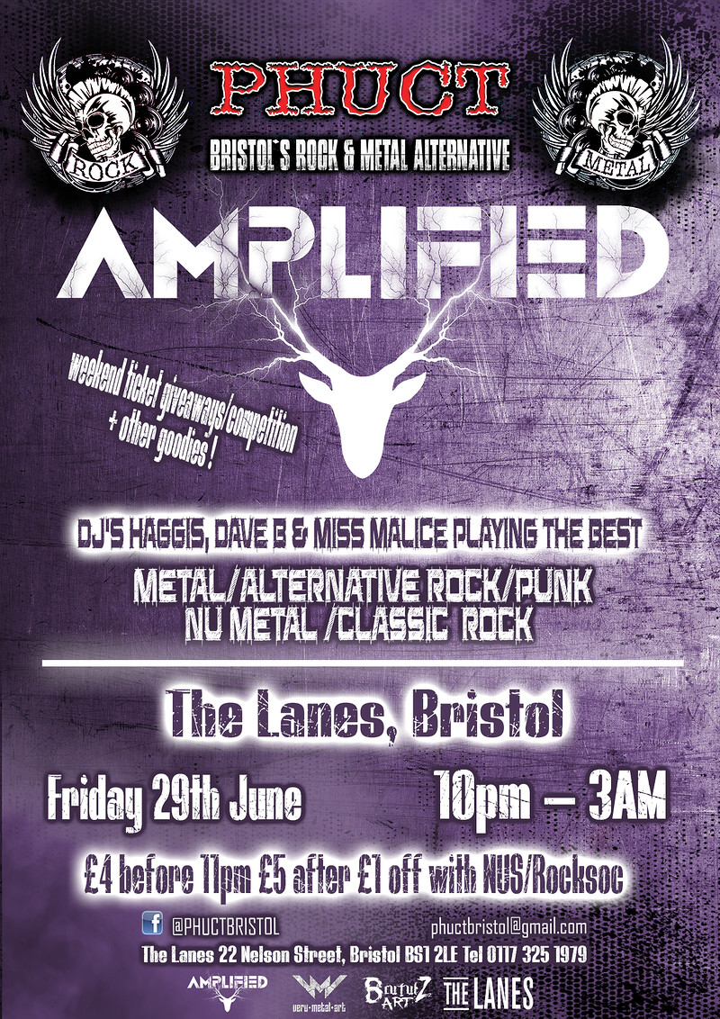 PHUCT - Bristol's Rock Metal Alternative at The Lanes