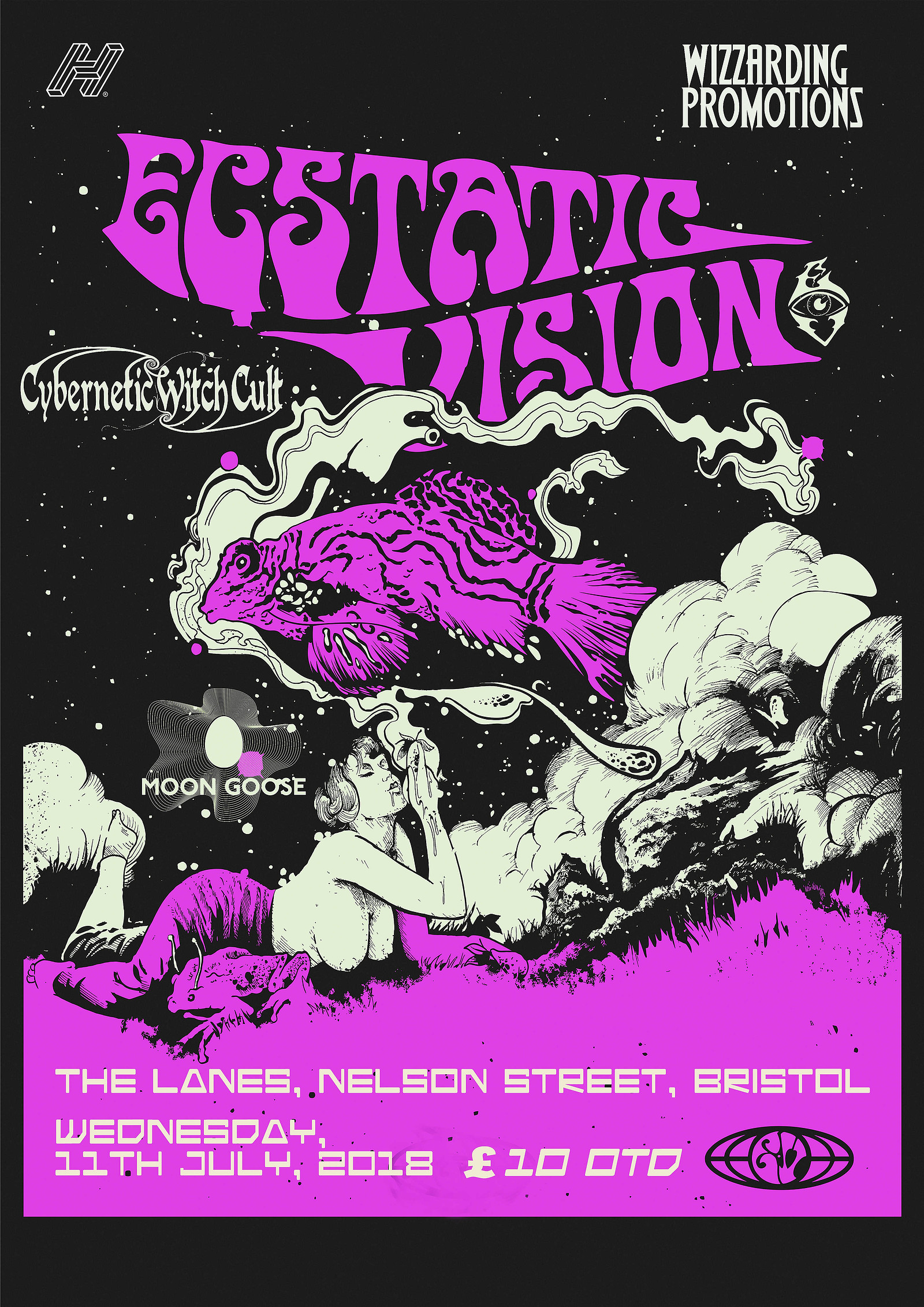 Ecstatic Vision  + supports at The Lanes