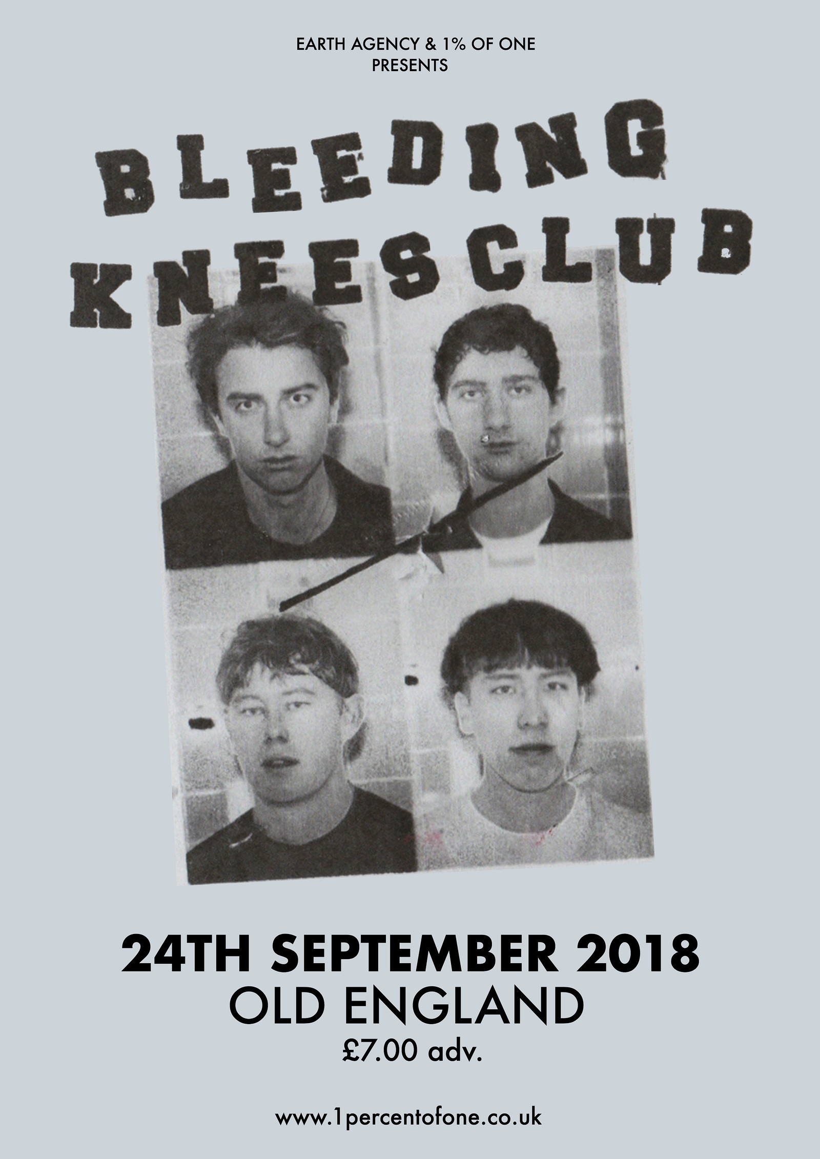 Bleeding Knees Club at The Old England Pub