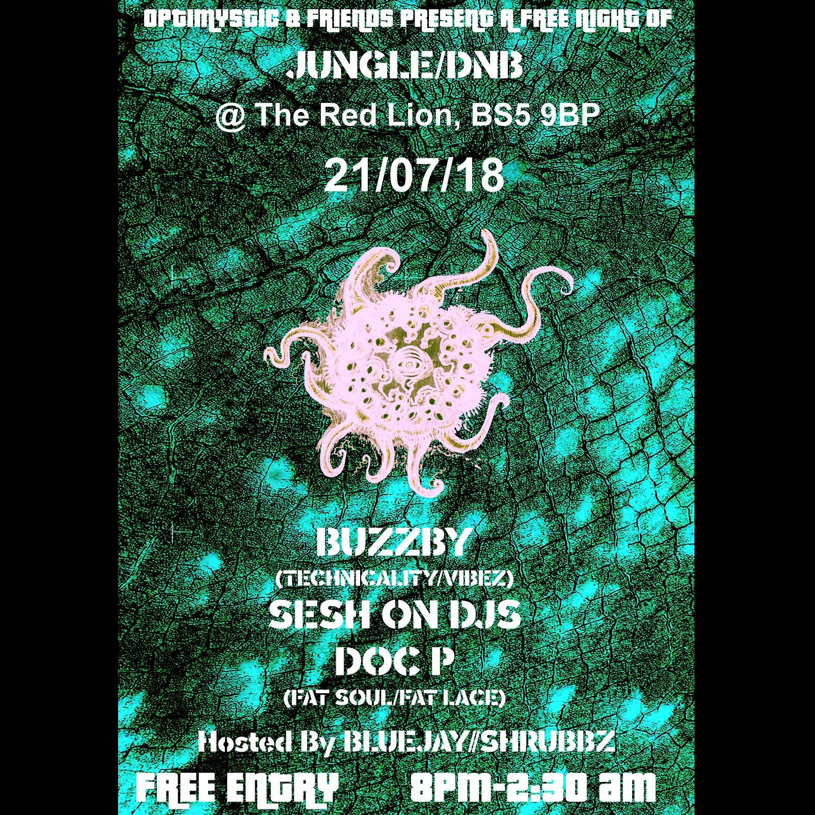 Optimystic & Friends Free Jungle/DnB Session 12 at the red lion