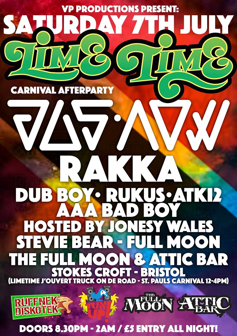 Lime Time Carnival After Party Ft. Jus Now at The Attic Bar