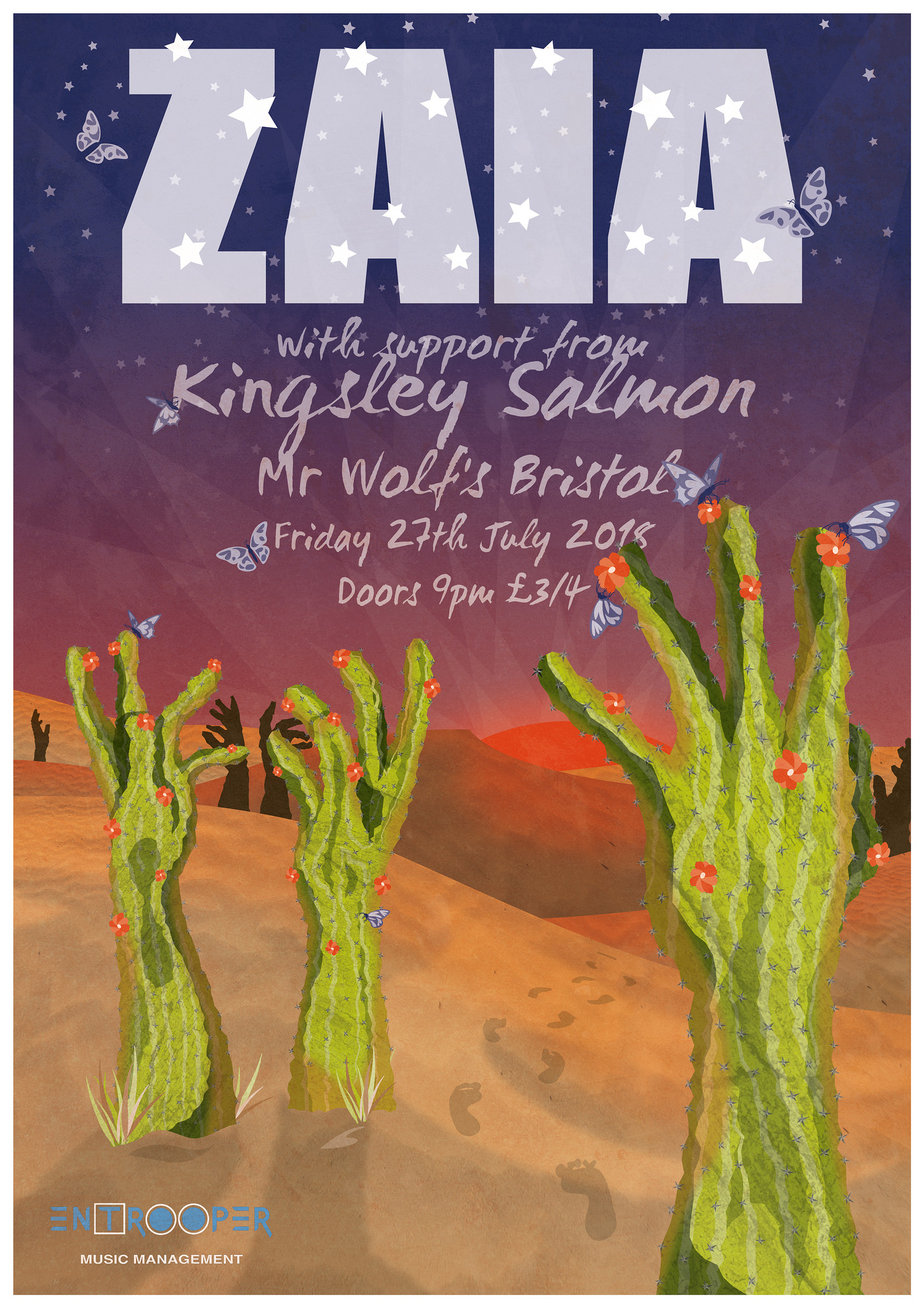 Zaia & Kingsley Salmon - Mr Wolf's Reggae Takeover at Mr Wolfs