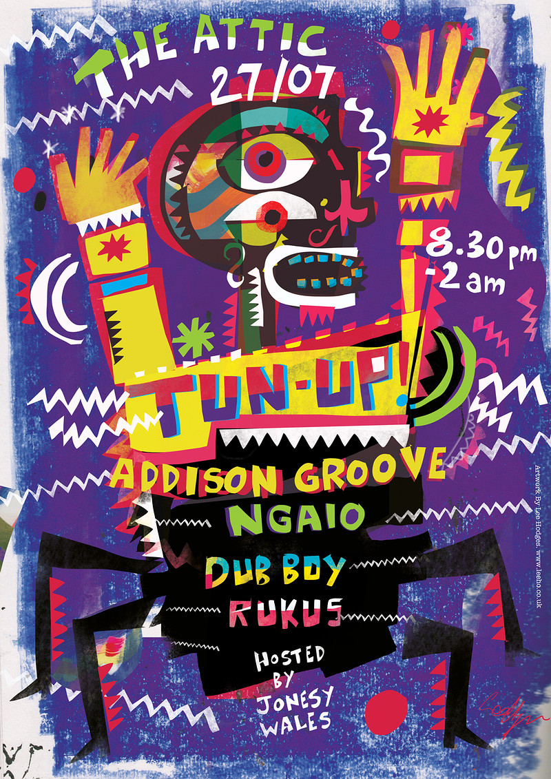 TUN UP Ft. Addison Groove & Ngaio at The Attic Bar