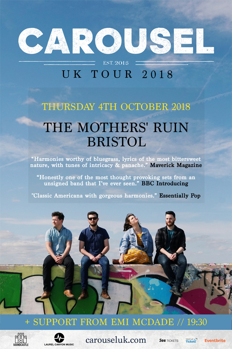 Carousel - UK Tour 2018 at The Mothers Ruin