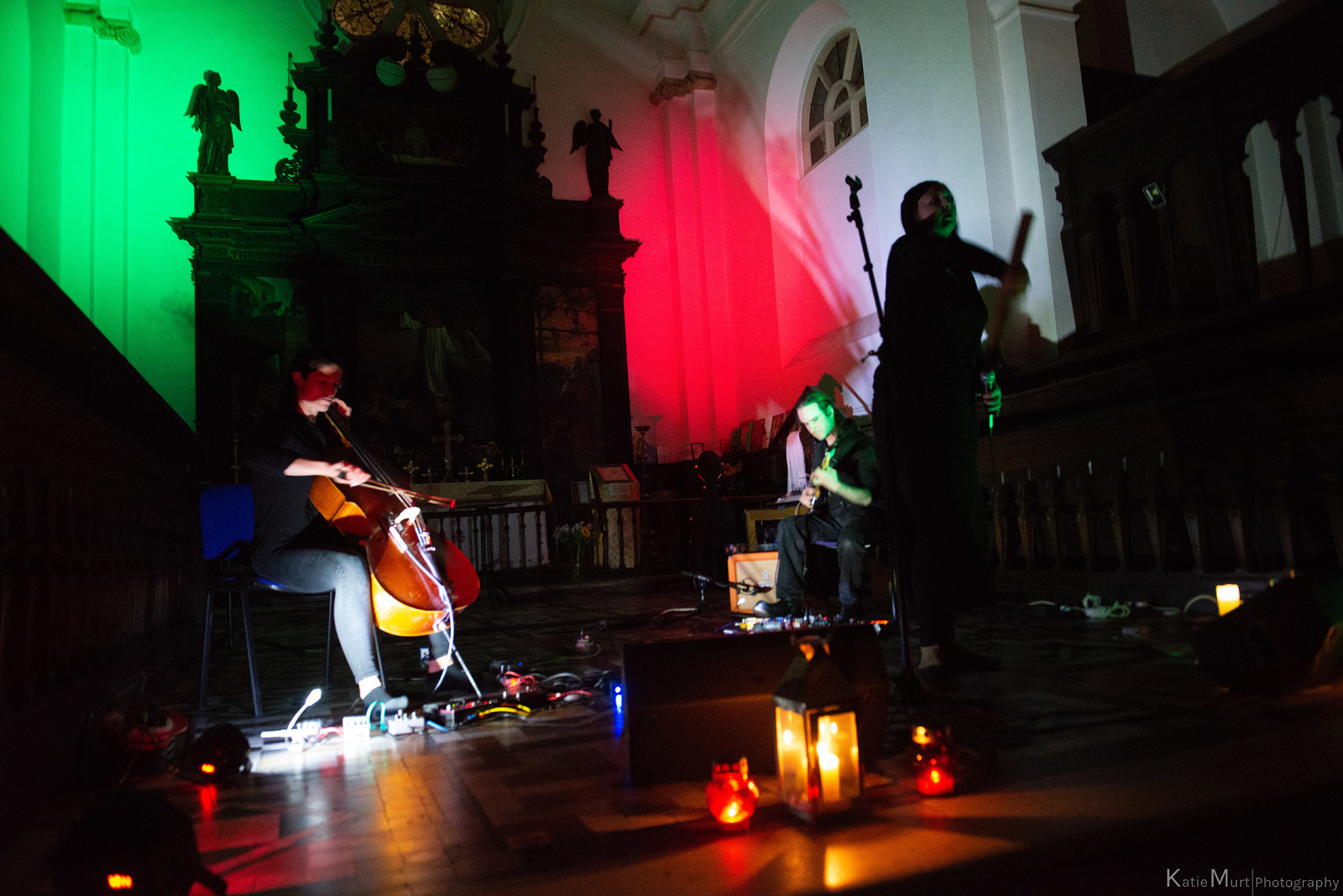 Dead Space Chamber Music debut album launch event at The Crypt of St John on the Wall, Bristol