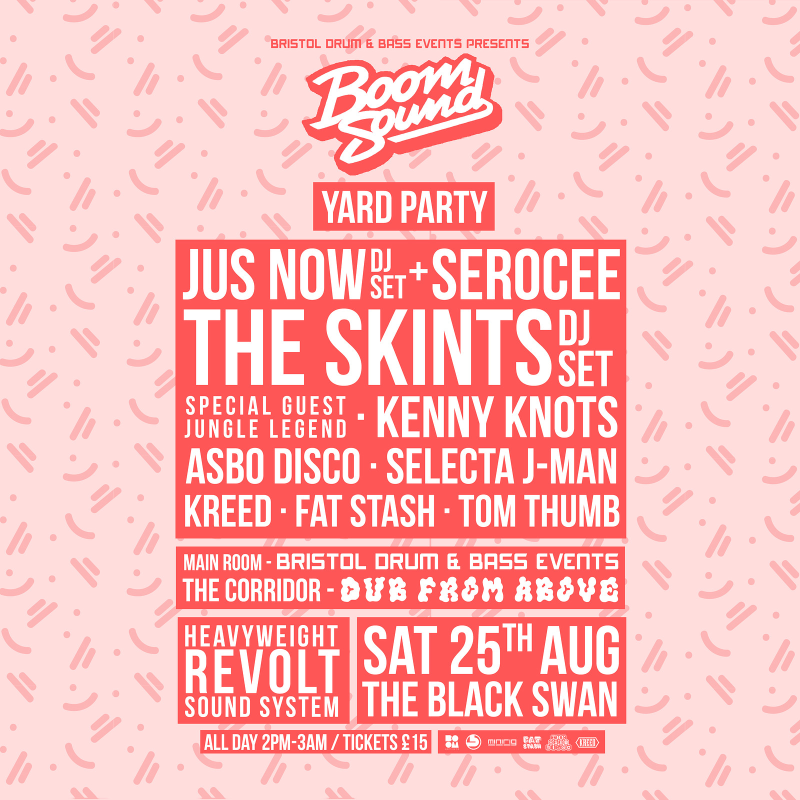 Boom Sound Summer Yard Party at The Black Swan