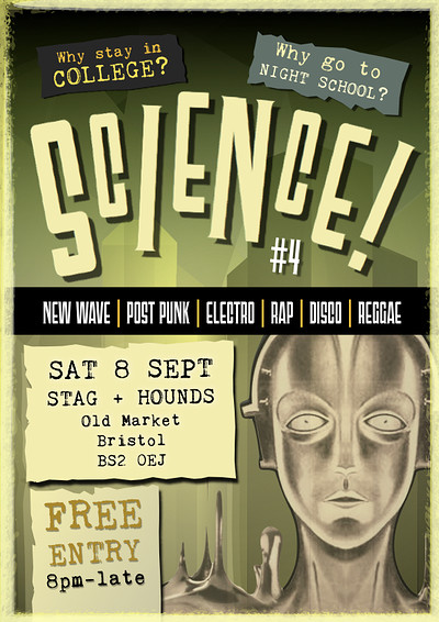 SCIENCE #4 - Bristol's New Wave Disco Party at The Stag And Hounds