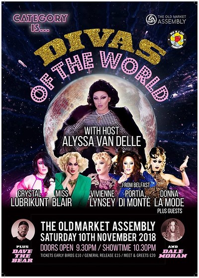 Category is...Divas of the World at The Old Market Assembly