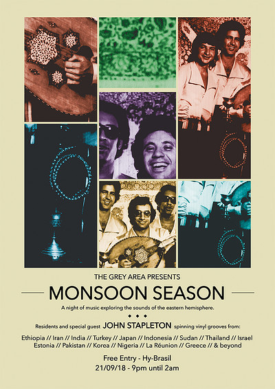 Monsoon Season w/ DJ John Stapleton at Hy-Brasil
