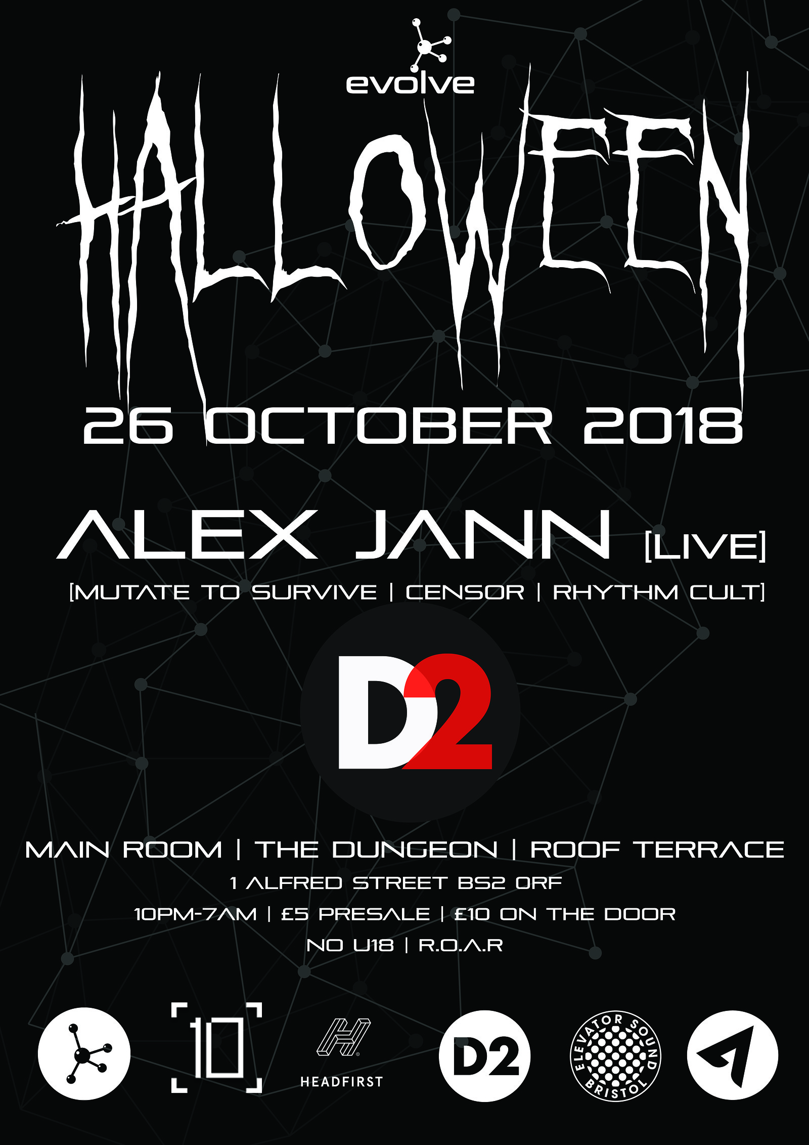 Halloween Evolved featuring Alex Jann at Dare to Club