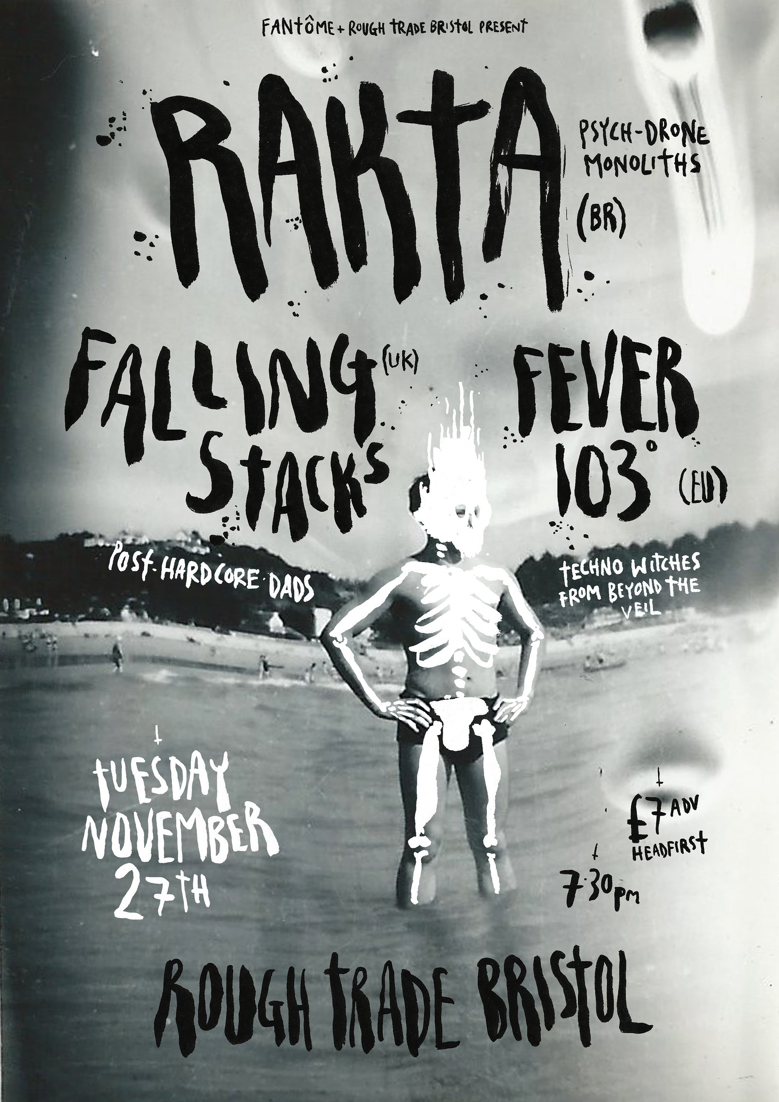 Rakta / Falling Stacks / Fever 103 at Rough Trade Bristol