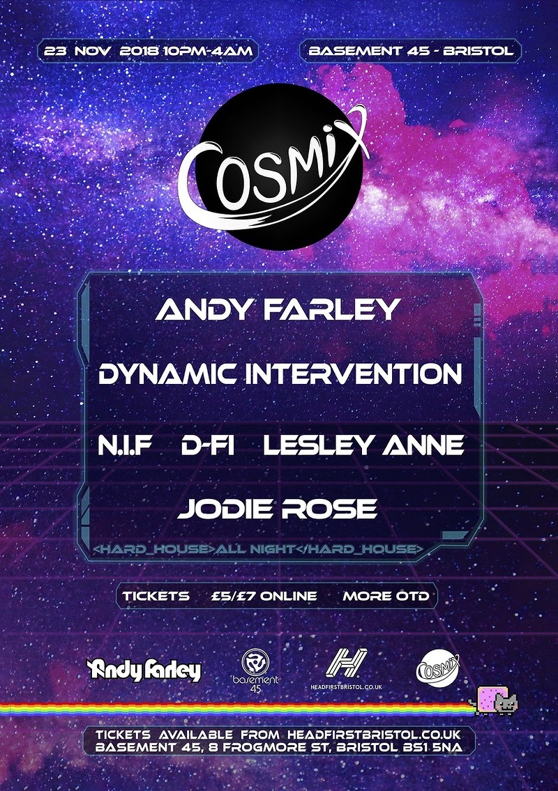 Cosmix : Andy Farley - Dynamic Intervention at Basement 45
