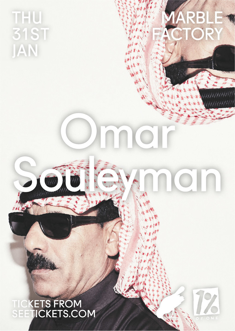 Omar Souleyman + Flamingods at The Marble Factory