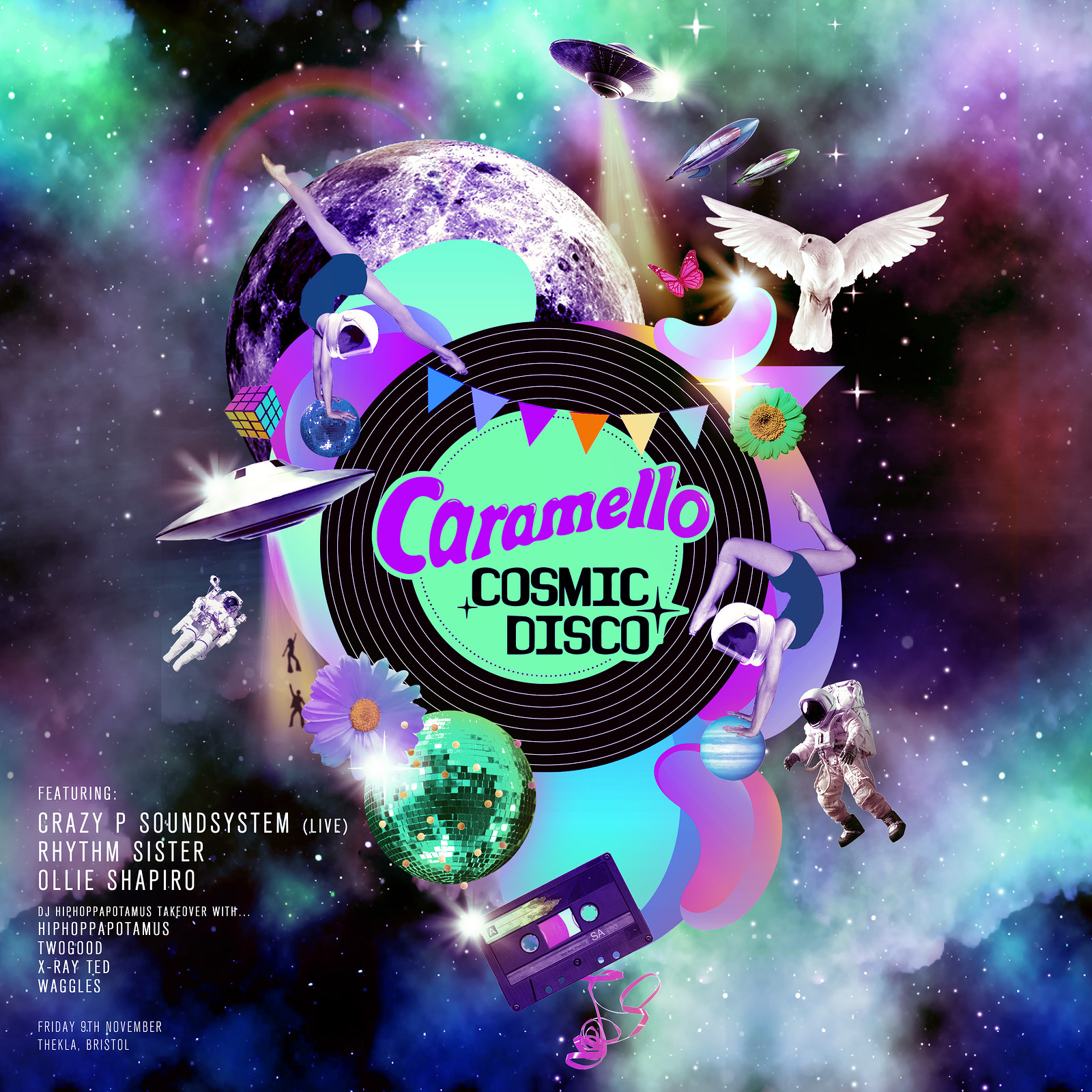 Caramello - The Cosmic Disco Launch Party at Thekla