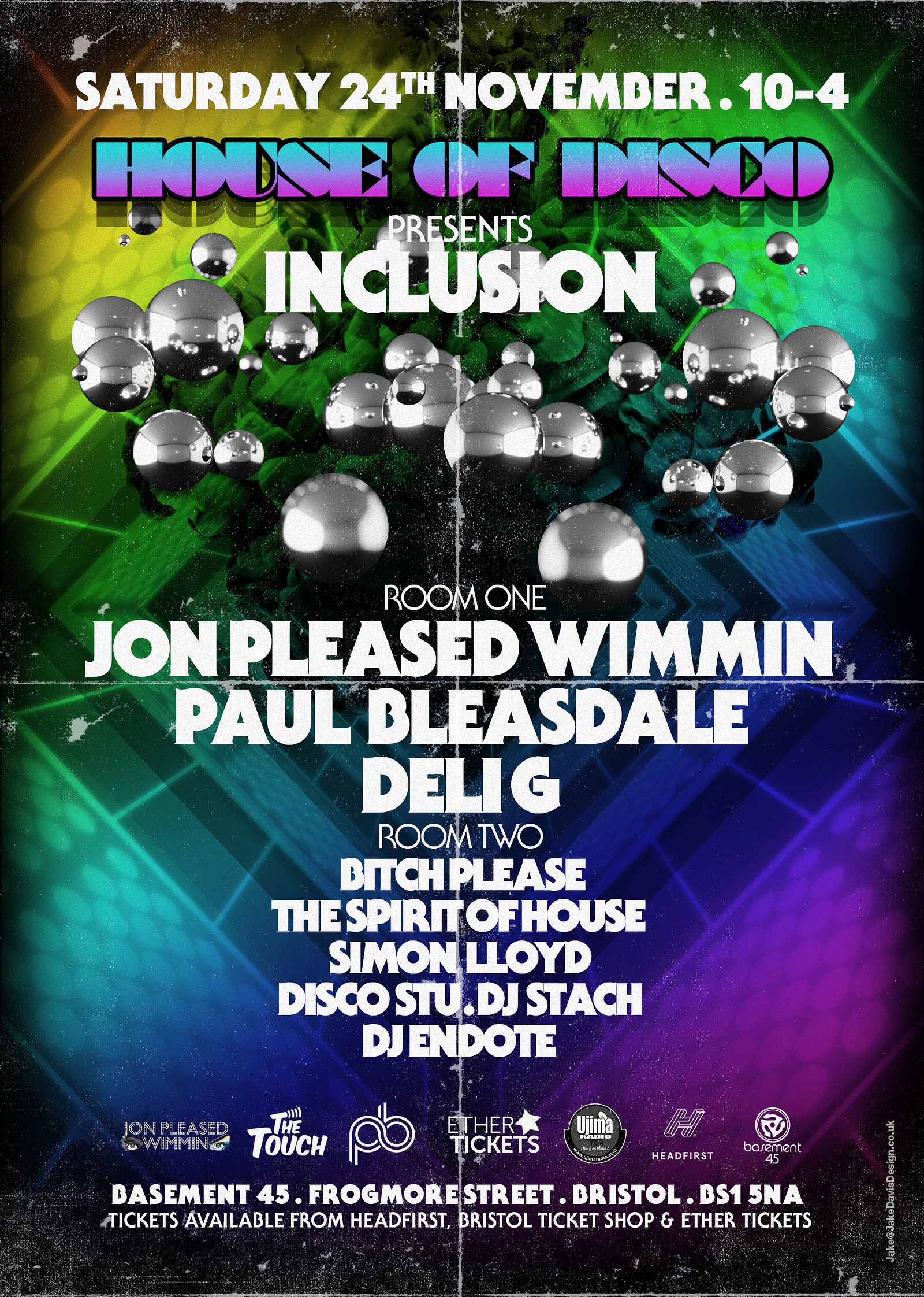 House of Disco presents Inclusion at Basement 45
