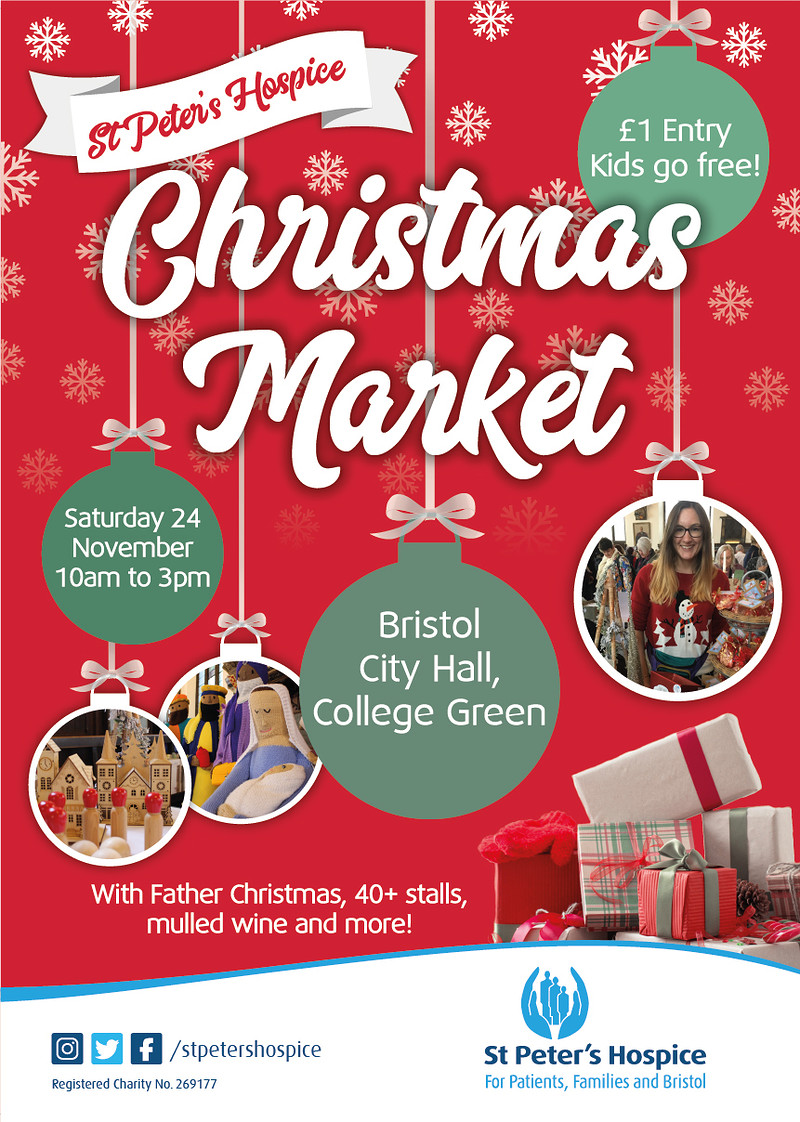 St Peters Hospice Christmas Market at Bristol City Hall