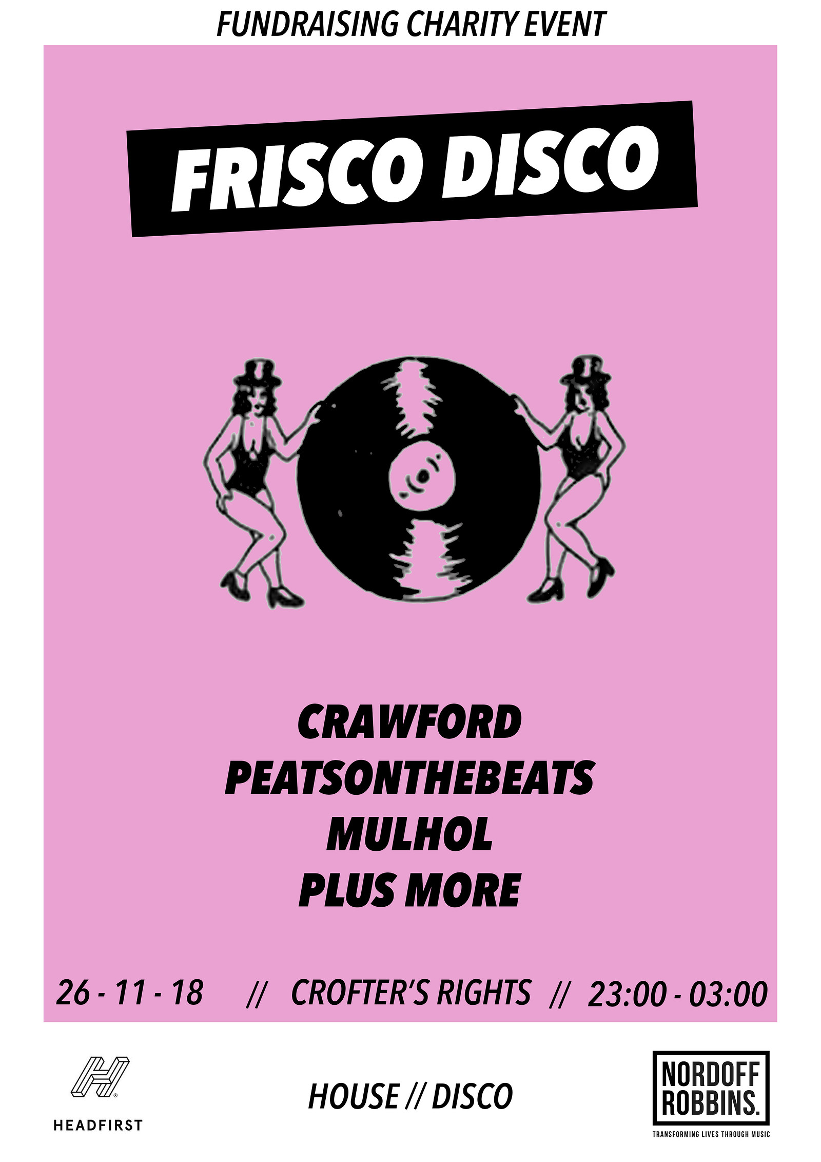 CHIX Presents: Frisco Disco at Crofters Rights
