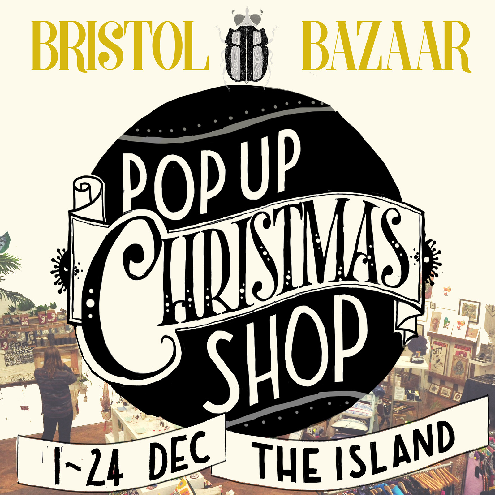 Bristol Bazaar Christmas Pop Up Shop Opening Party at The Island