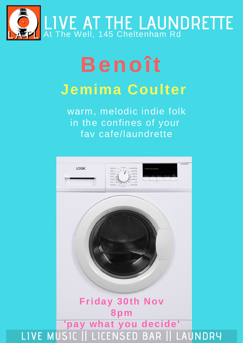 Benoit + Jemima Coulter at the Laundrette at At The Well
