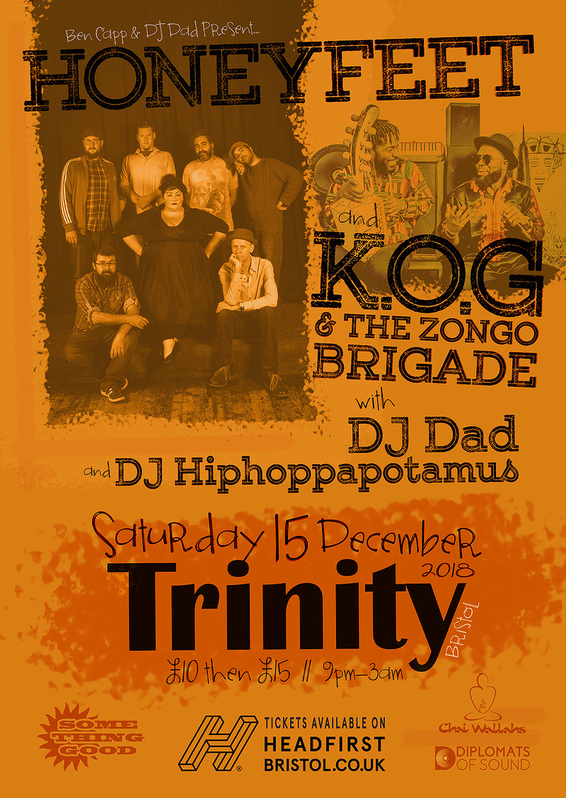 Honeyfeet | K.O.G & the Zongo Brigade at The Trinity Centre