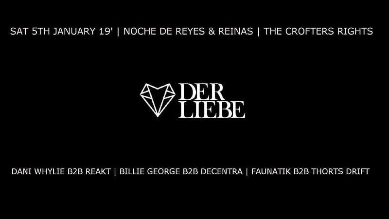 Der Liebe Presents: Noche de Reyes & Reinas at Crofters Rights