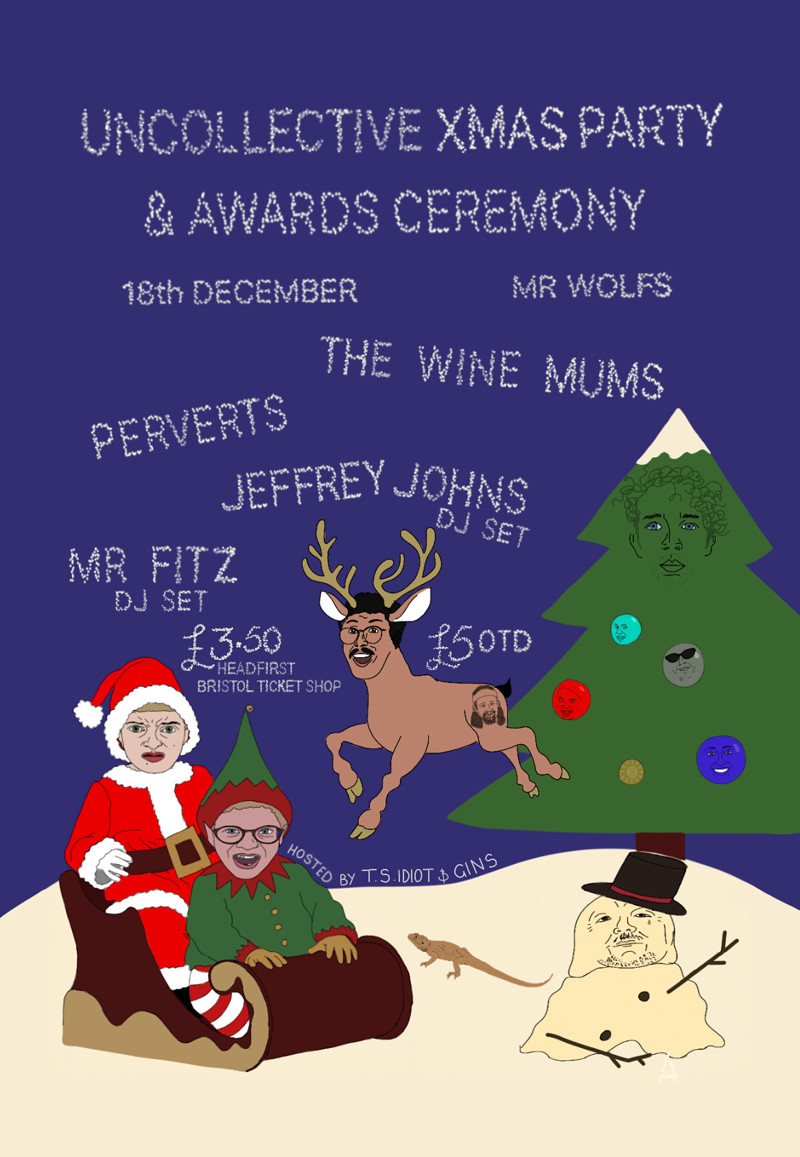 Uncollective Xmas Party & Awards Ceremony at Mr Wolfs
