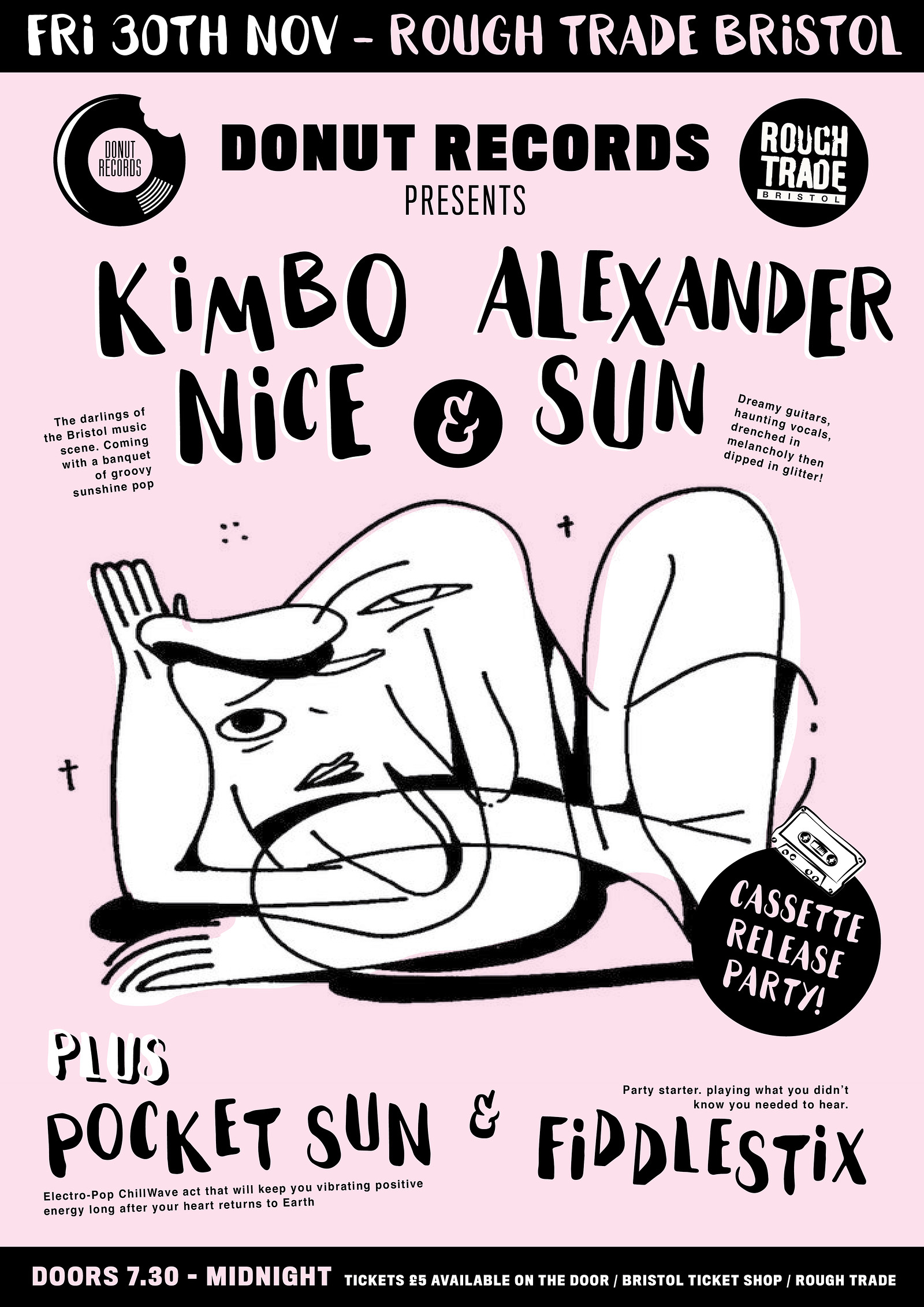 Kimbo Nice / Alexander Sun - Cassette Launch at Rough Trade Bristol