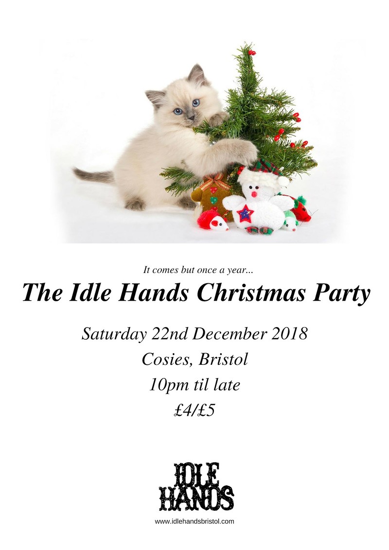 Idle Hands Christmas Party at Cosies