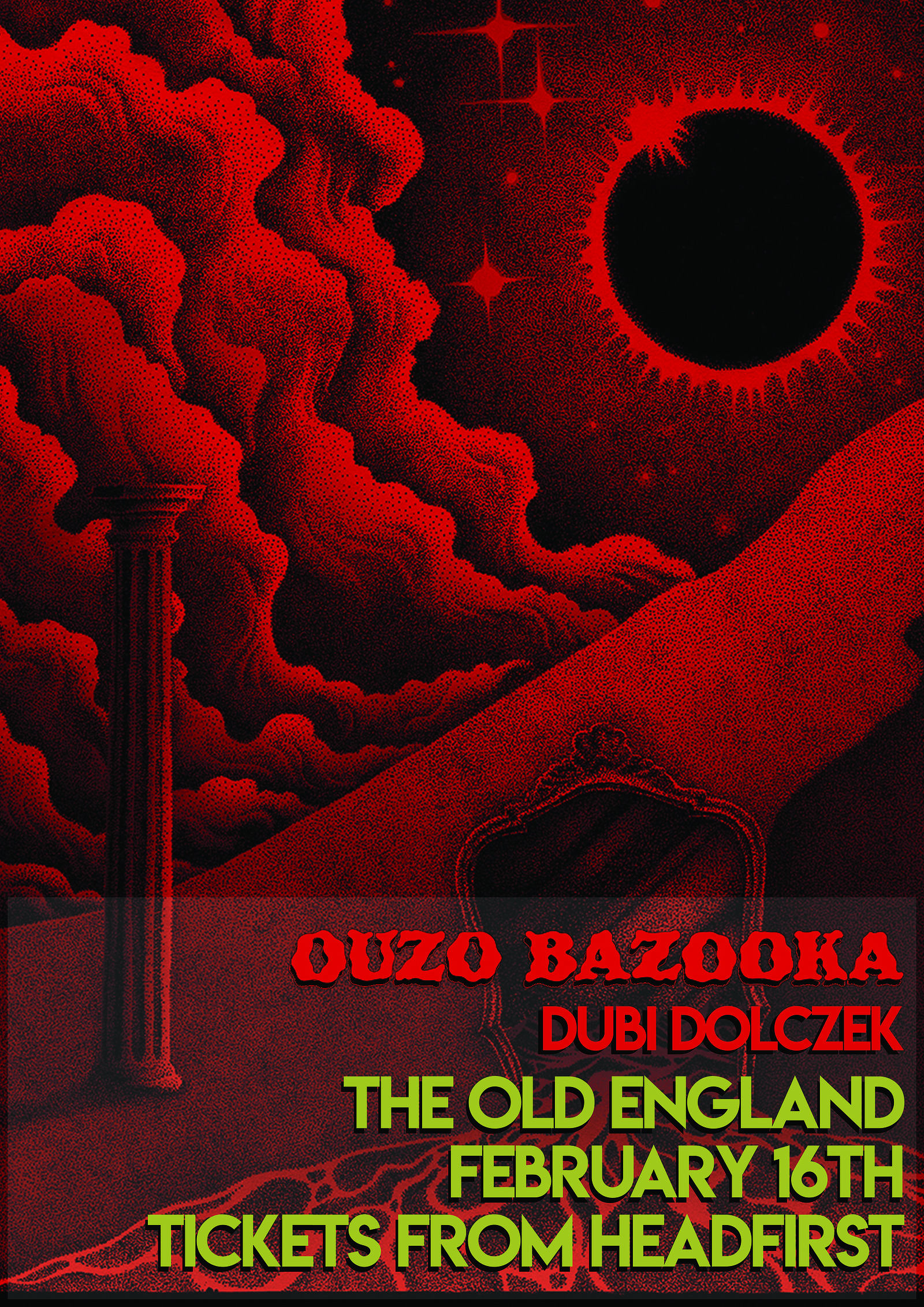 Ouzo Bazooka & Dubi Dolczek at The Old England Pub