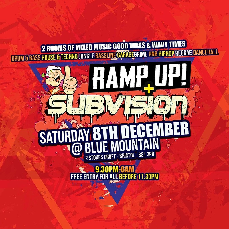Ramp Up x Subvision Free Party @ Blue Mountain at Blue Mountain