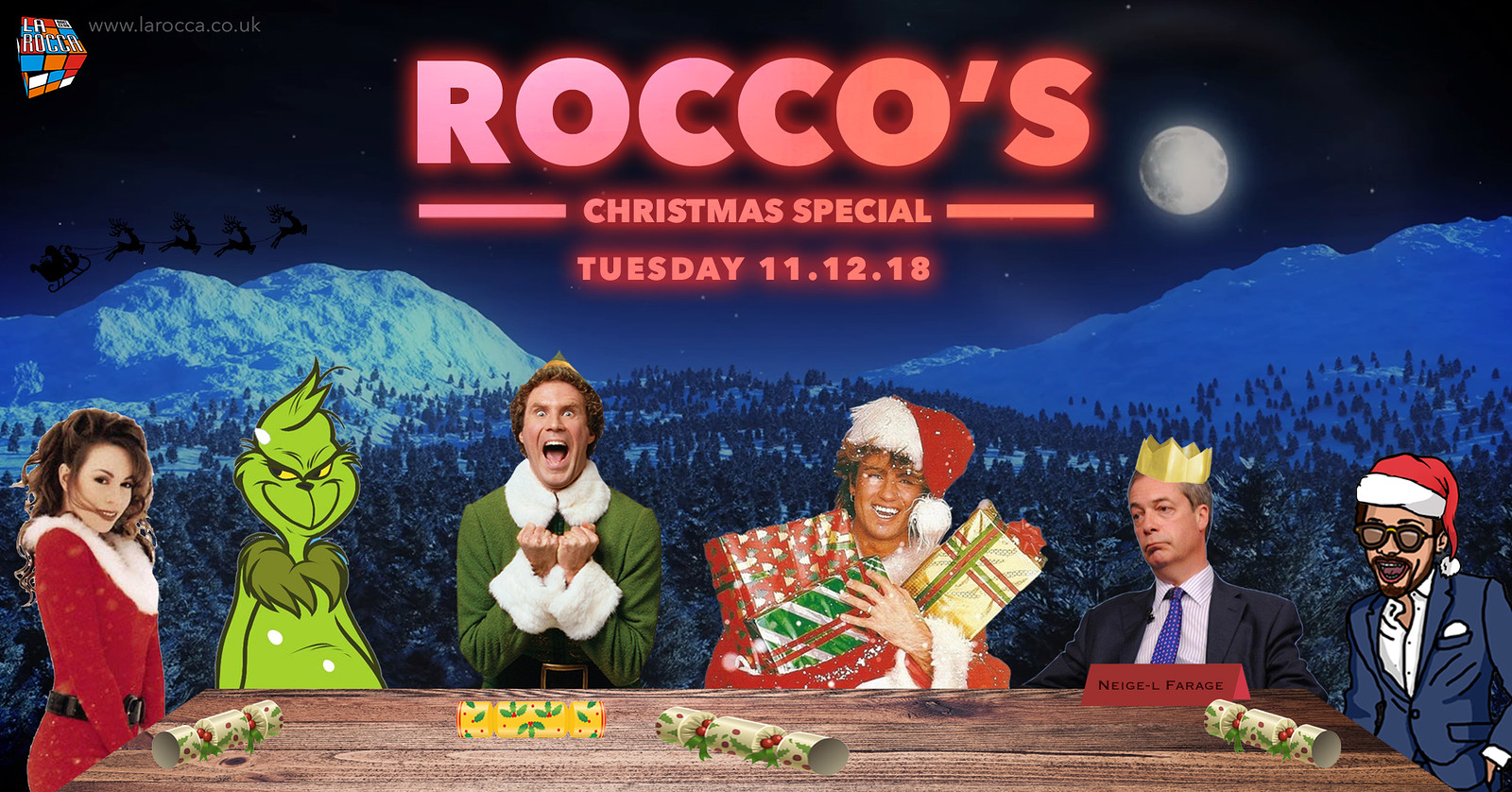 Rocco’s: Christmas Special at La Rocca