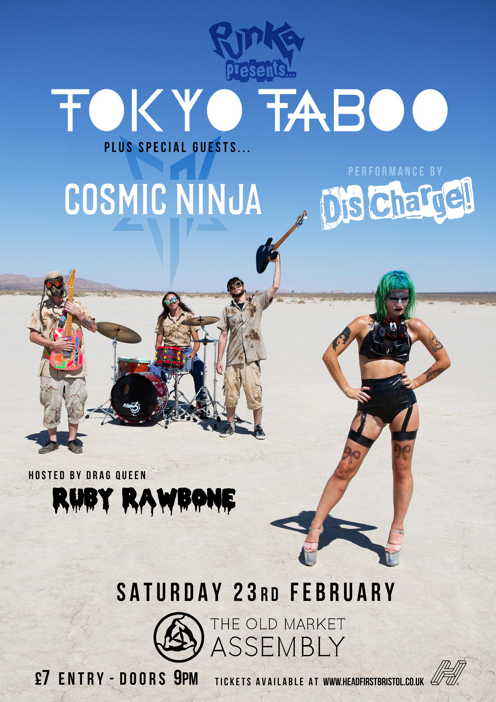 Tokyo Taboo, Cosmic Ninja & guests at The Old Market Assembly